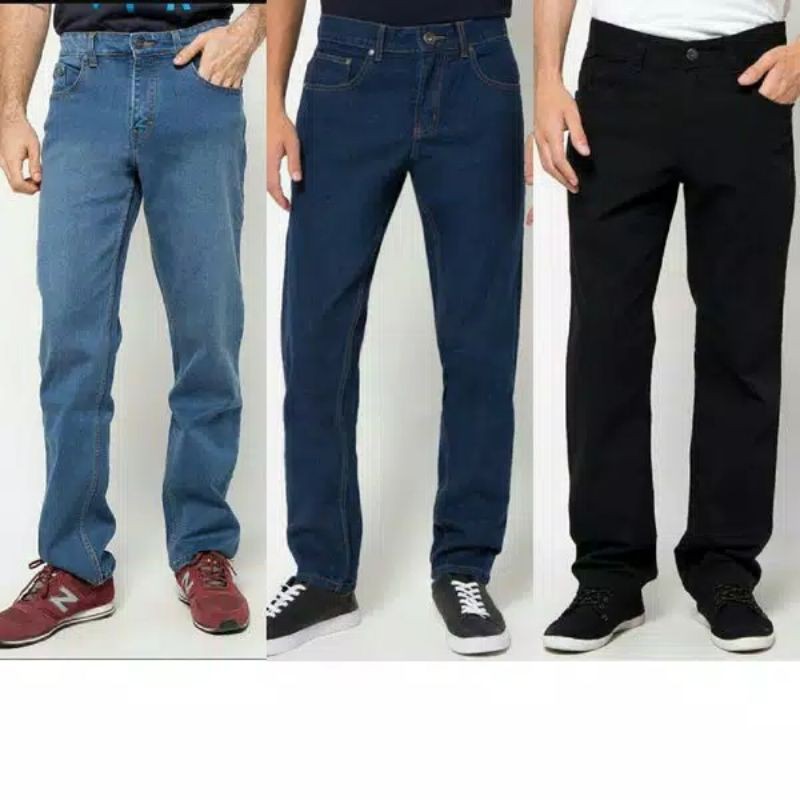 CELANA PANJANG/STANDAR/REGULER/MURAH/JEANS COWOK/UKURAN 27-38