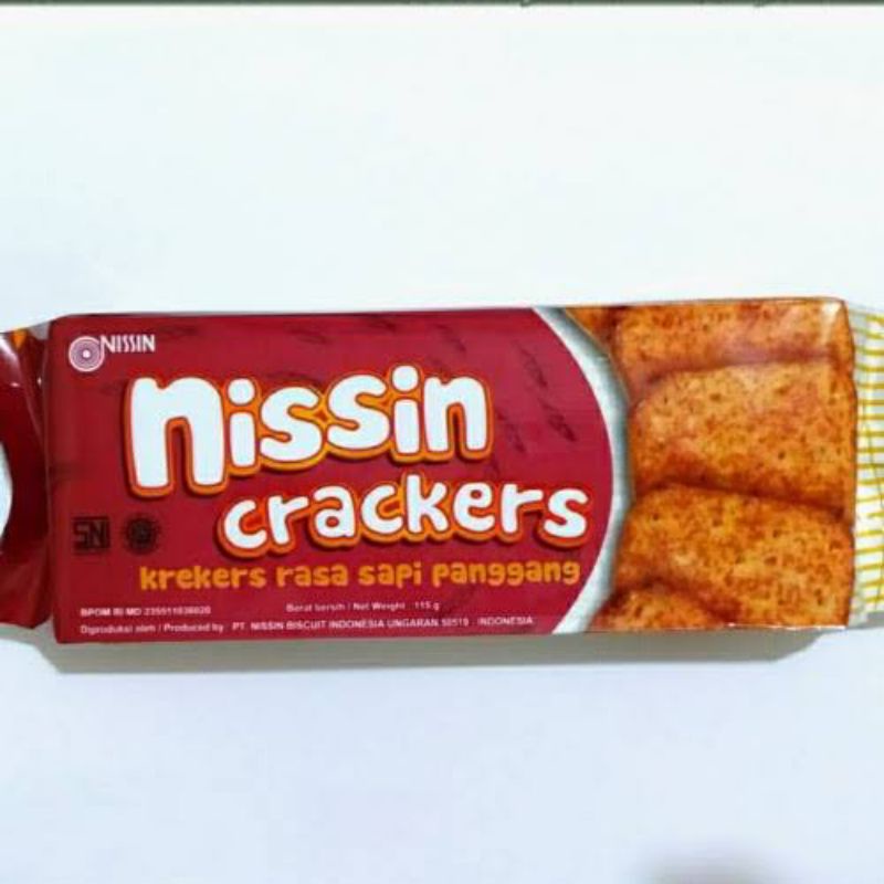 

Nissin crackers sapi panggang