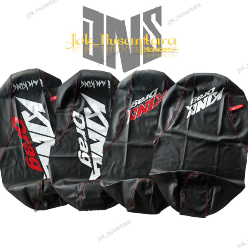 Sarung jok motor king drag ORIGINAL MALAYSIA all type bebek. matic