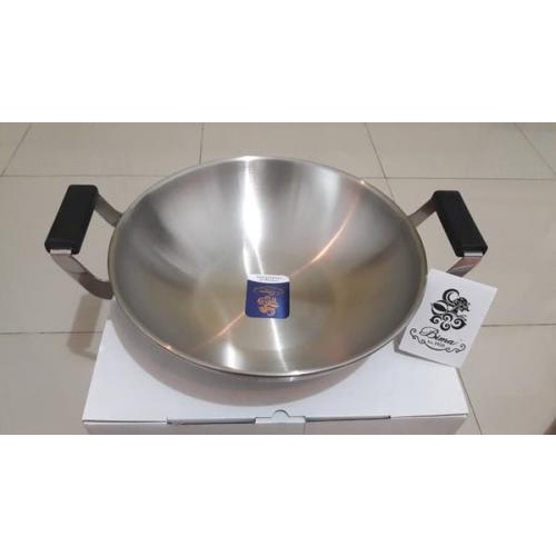Bima Wok 32 cm Heritance Classic / Wajan Stainless