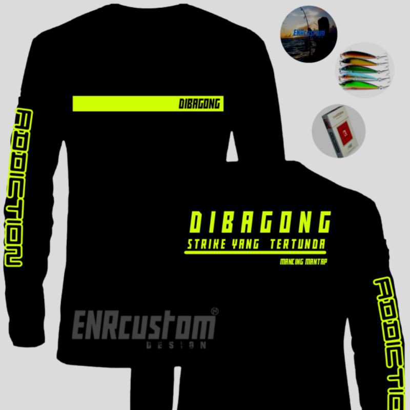 KAOS PANCING DIBAGONG TANGAN PANJANG NEW 2021
