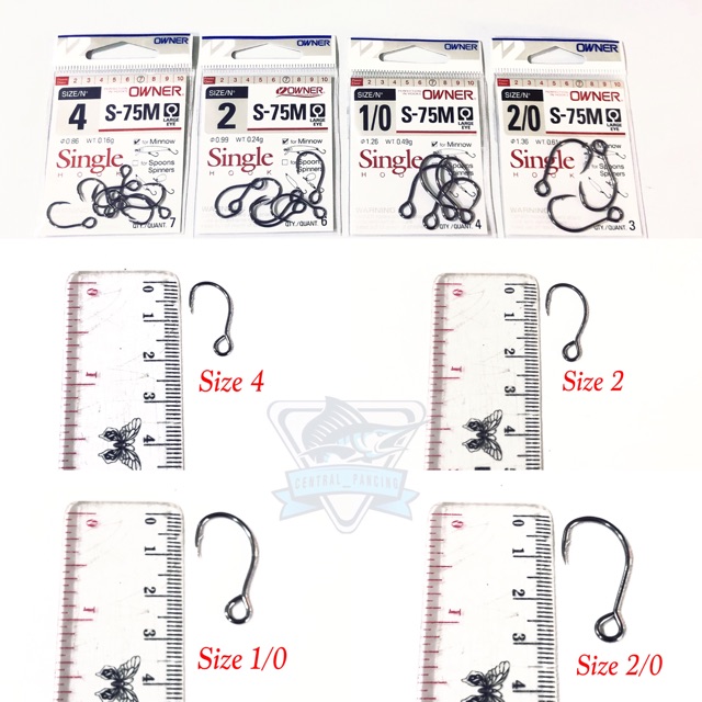 Single Hook Owner / Mata Pancing Owner S-75M
