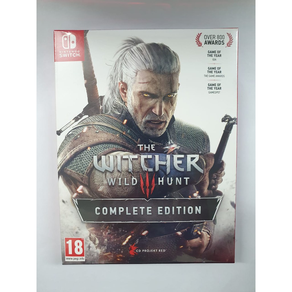 Kaset Switch The Witcher 3 Wild Hunt Complete Edition