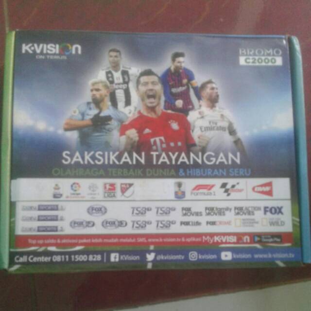 Receiver k vision c2000 Bromo