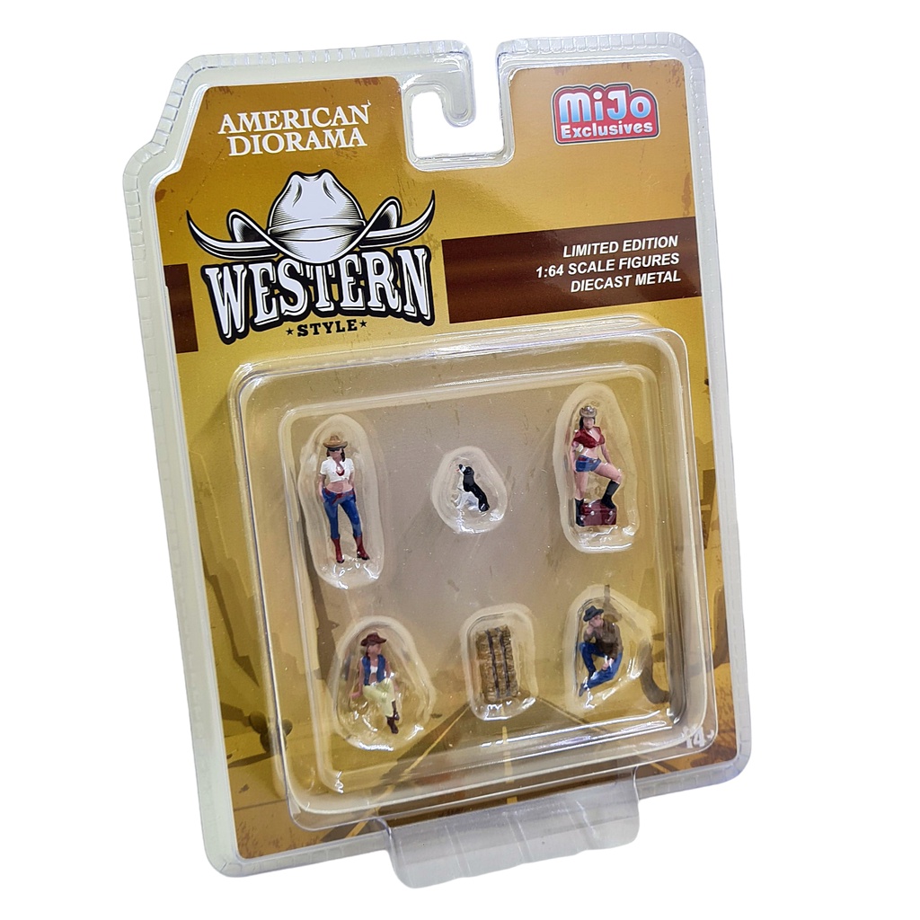 American Diorama Figure 1/64 Westan Style