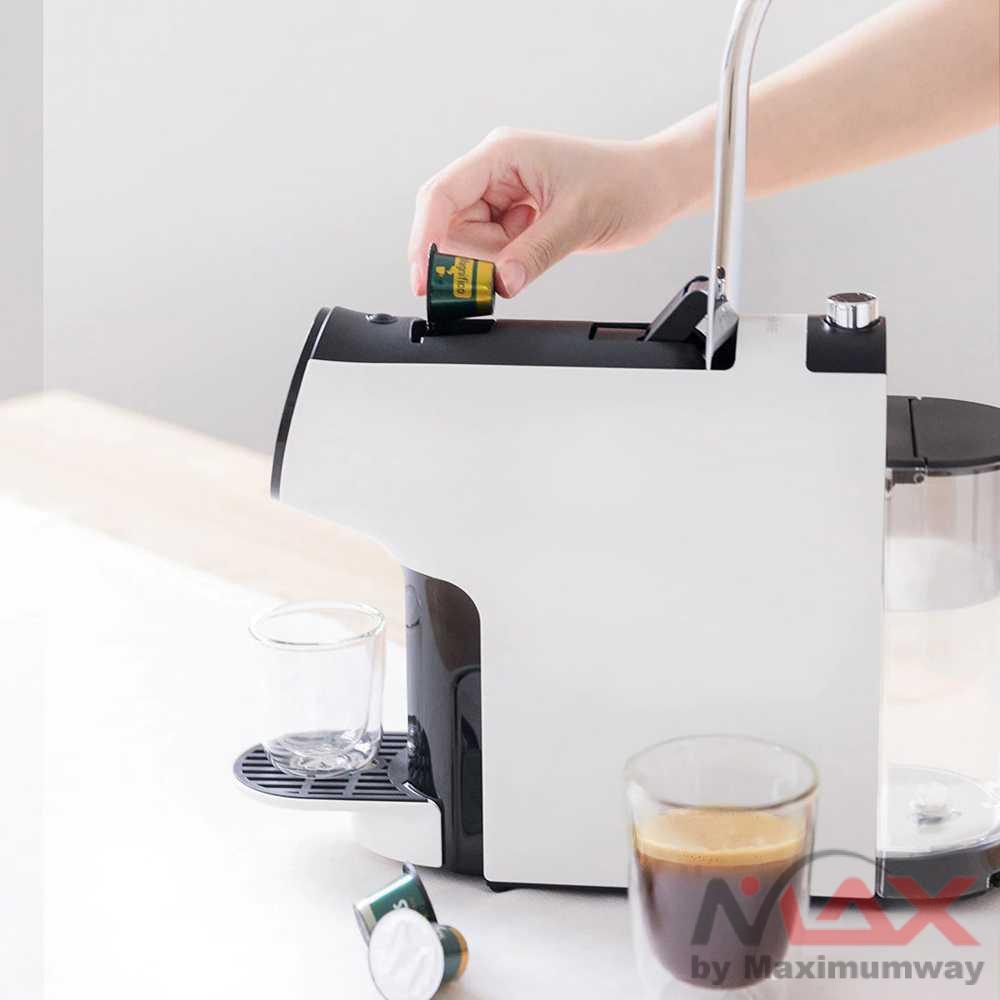 SCISHARE S1102 Pembuat Kopi Kapsul Otomatis Pintar Pembuat Kopi Elektrik dengan Kontrol Aplikasi SCISHARE Smart Automatic Capsule Coffee Machine Extraction Electric Coffee Maker Kettle With APP Control