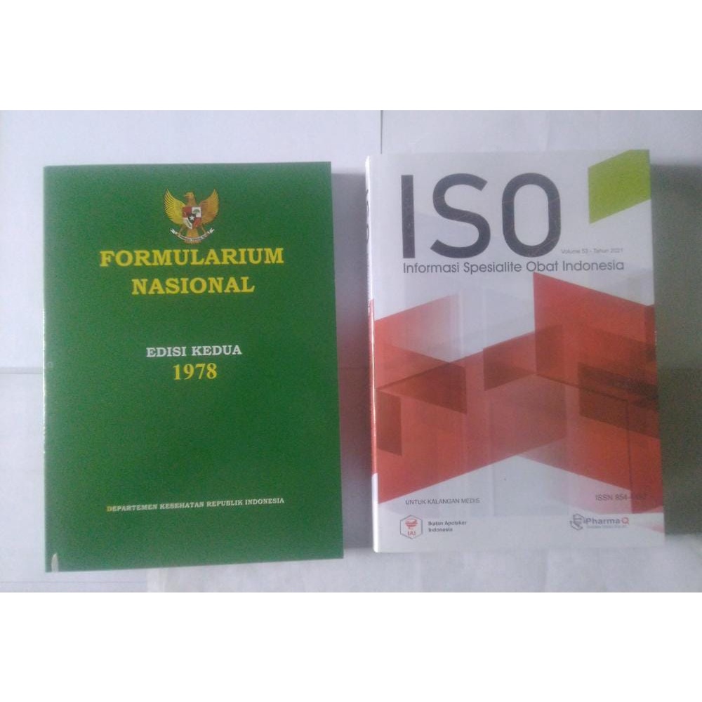 Paket Buku Formularium Nasional dan ISO Indonesia Edisi Terbaru