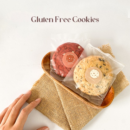 

Box of 4 Glutenfree Cookies / Cookies non gluten / Gluten free cookies / cookies box / soft cookies / snack sehat