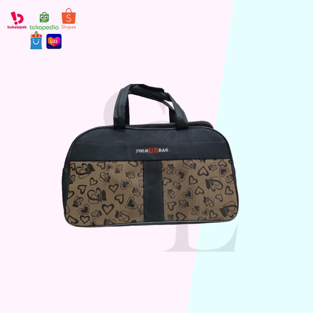 TAS PAKAIAN / TRAVEL BAG NO TROLLY / TANPA PAPAN / TAS TENTENG UKURAN 22 INCH