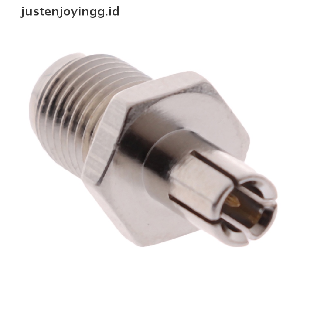 2pcs Adapter Konektor Coaxial RF Jack SMA Female Ke TS9 Male