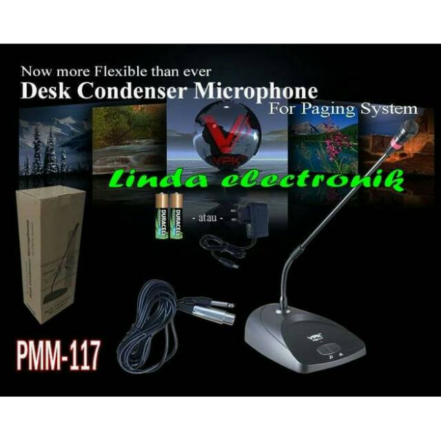 Mic Conference Podium VPK PMM 117 KABEL