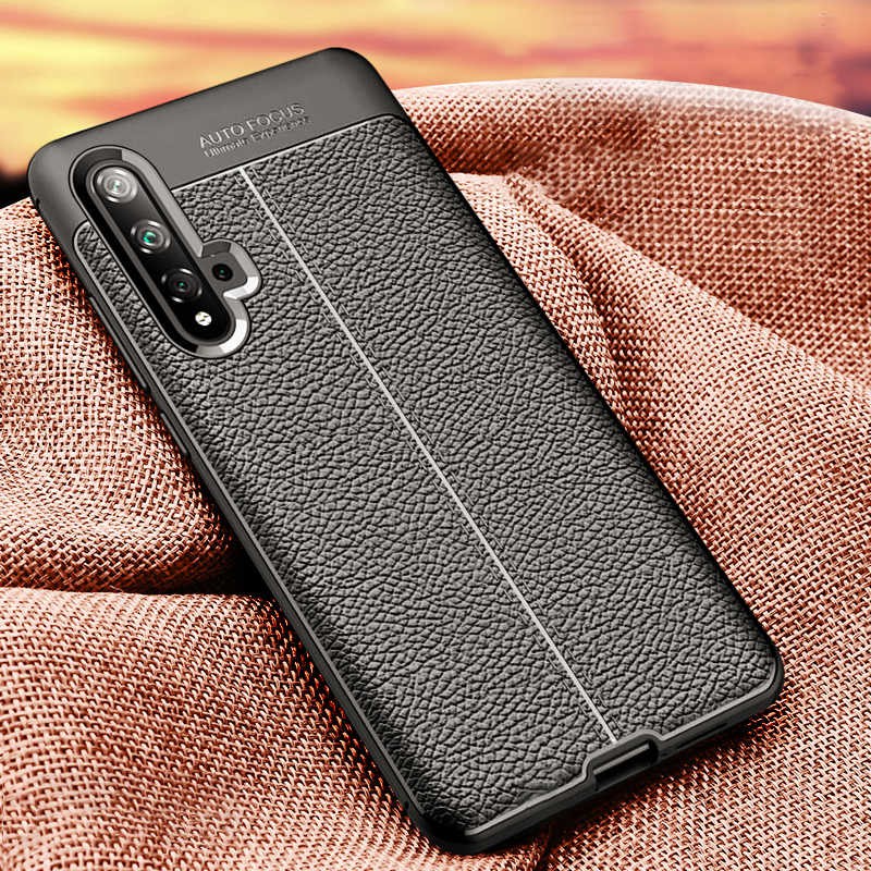 Leather Case Auto Focus  XIAOMI A3 CC9E  XIAOMI 6X A2 / Casing pelindung hp lentur softcase polos hitam