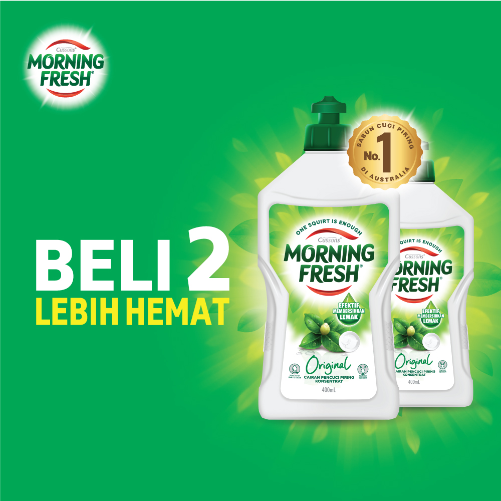 Morning Fresh Dish Wash Liquid - Sabun Cuci Piring 400ml