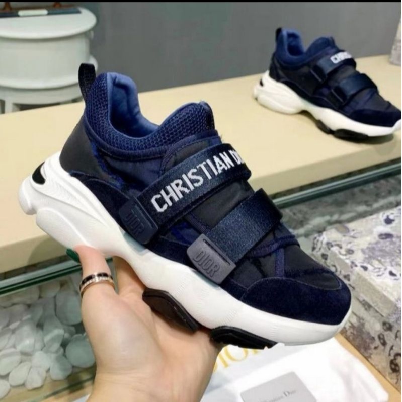 sepatu wanita sneaker mirror vip shoes cewek type lv 21h New top Brand blue