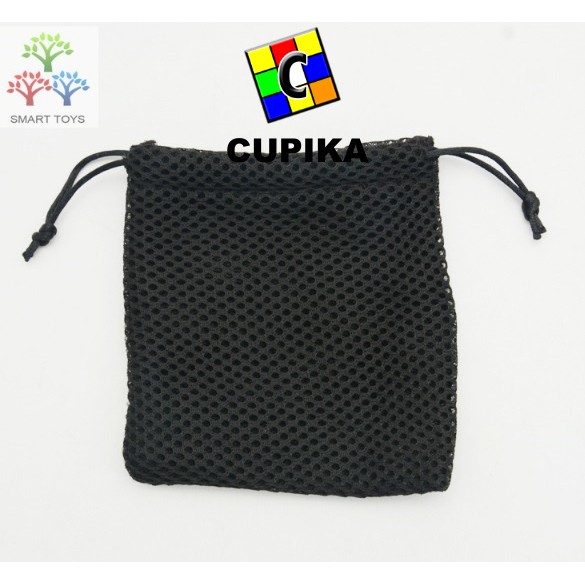 Sarung Rubik Pouch Rubik Kantong Rubik 3x3 termurah Hitam AirFlow