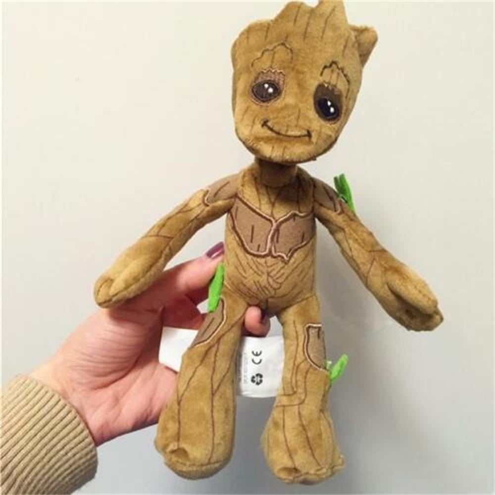 REBUY Rebuy Groot Plush Doll Lucu 22cm Action Figure Boneka Boneka Untuk Anak Avengers