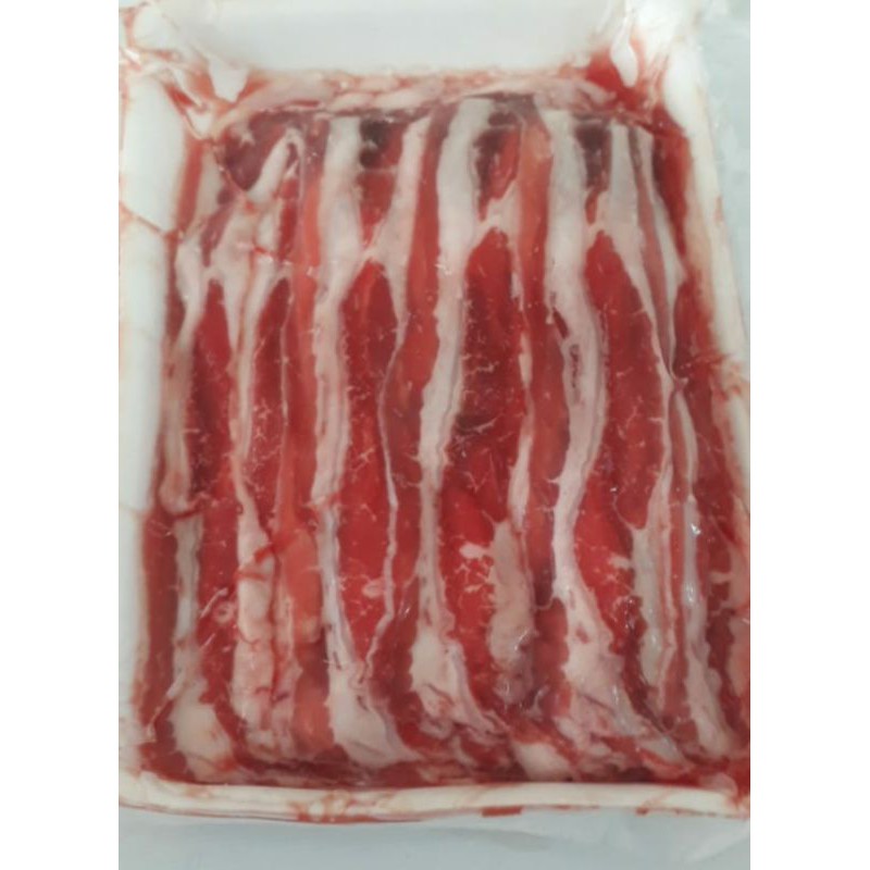 Beef shortplate AUS (daging slice) 500gr