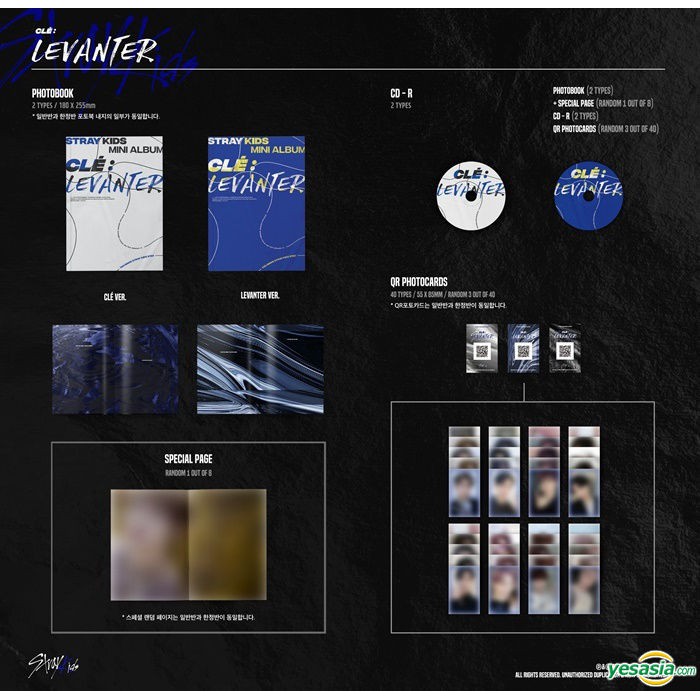 Album Stray Kids Cle Levanter