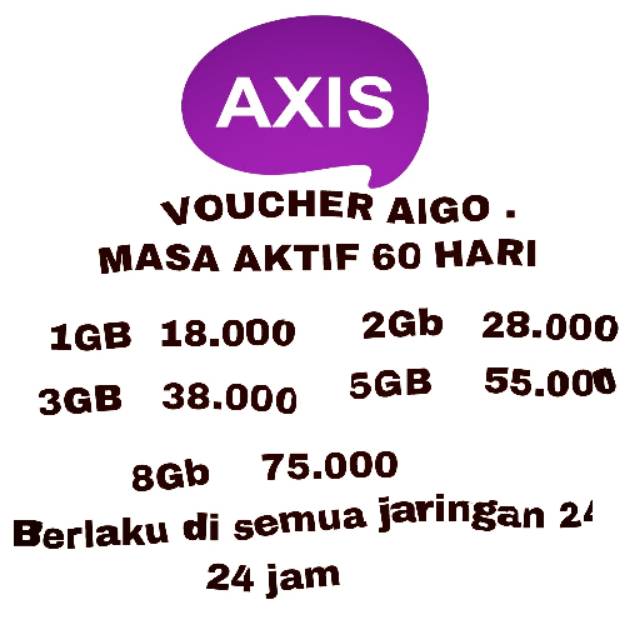 Voucher Axis AIGO