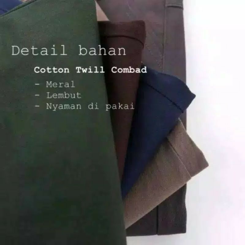 Celana Panjang Anak laki laki harian chinos murah umur 6 7 8 9 10 11 12 tahun bahan katun twill