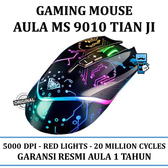 Mouse Gaming Aula MS 9010 Tian Ji - Wired Gaming Mouse