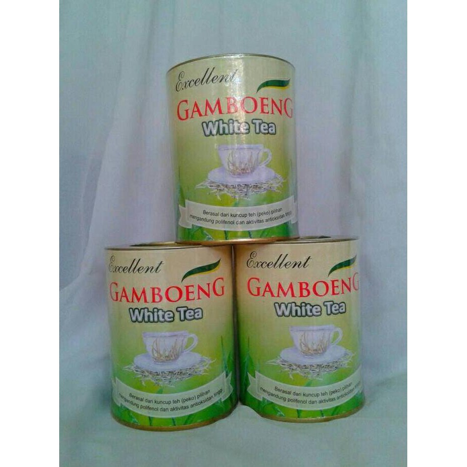 

Excellent Gamboeng White Tea 50gr