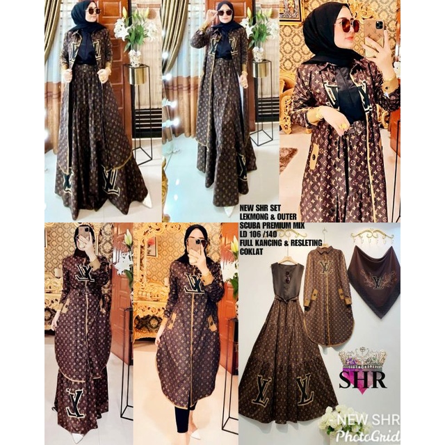 NEW SHR SET LEKMONG & OUTER SCUBA PREMIUM MIX LD 106/140 FULL KANCING & RESLETING 100%ORI SHR