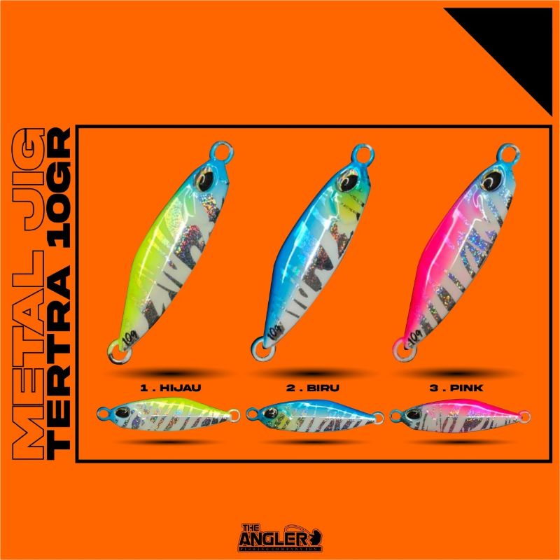 Micro Jig Tetra 10 gram Pink Biru Kuning