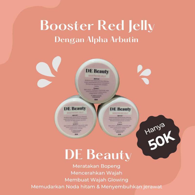 RED JELLY GLOWING BOOSTER - BPOM