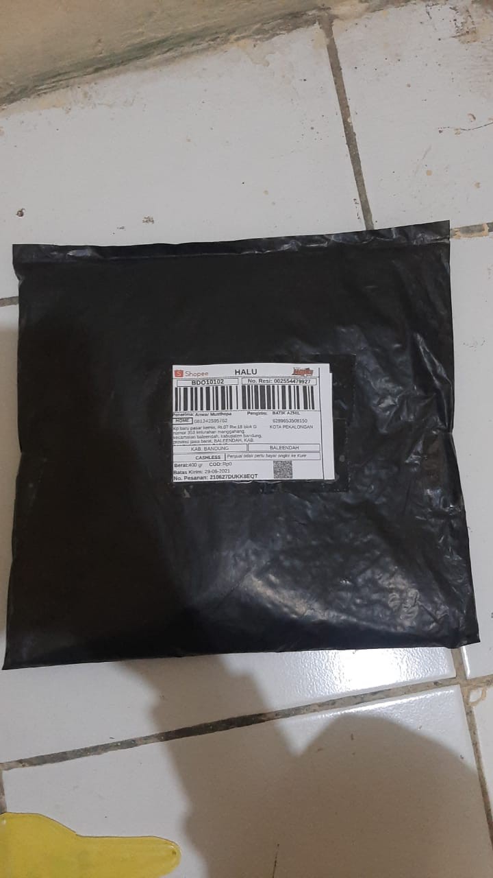 Bswart Batik Hrb026 Kenongo Hem Pendek Padi Pekalongan M L Xl Batik Pria Murah Modern Grosir