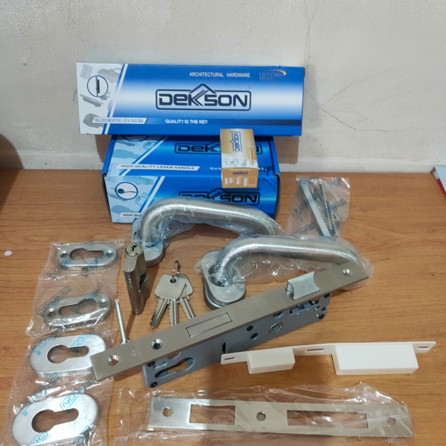 Laver handle Dekkson LHTR 84030 + Mortise MTS 84030 IL + Silender