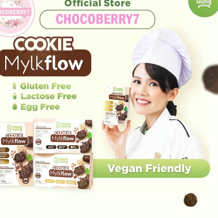 

Big Sale Mom Uung Cookie Mylkflow Ekstrak Kelor Almond Oat Vegan Friendly Cookies Kukis MomUung !