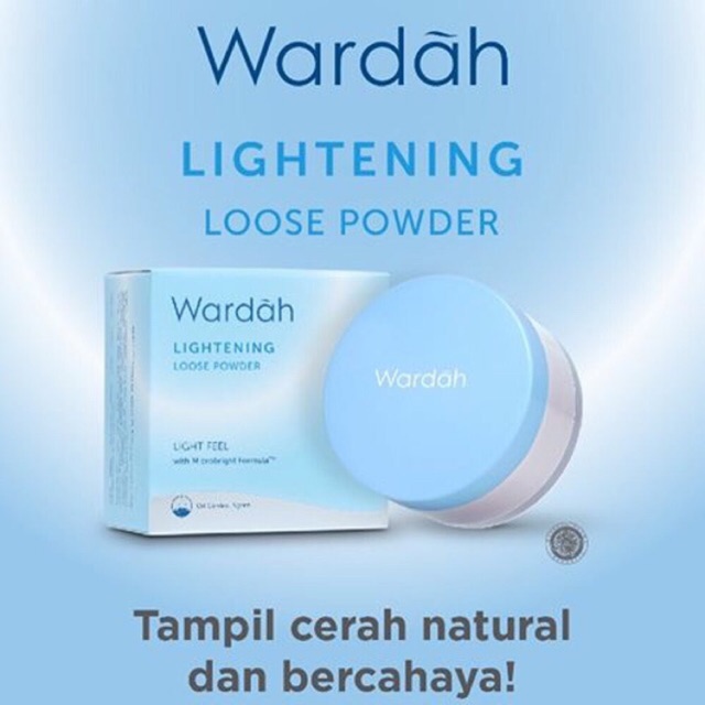 Wardah Lightening Loose Powder Bedak Tabur 20gr