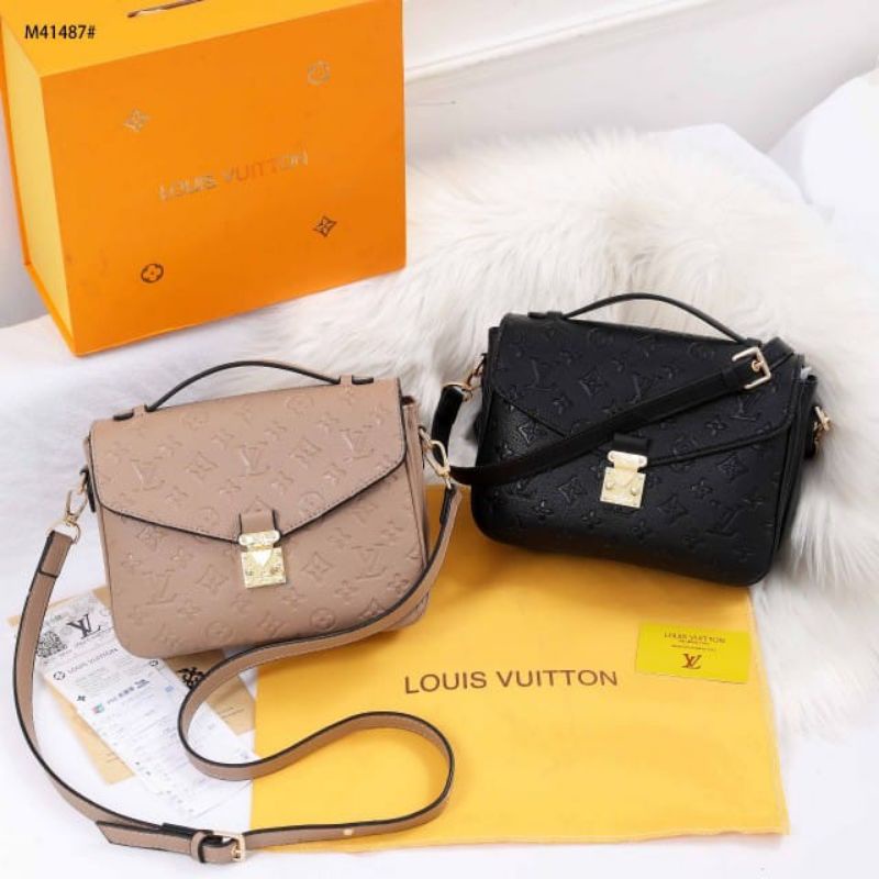 Tas Louis Vuitton Shoulder Bag M41487 Platinum