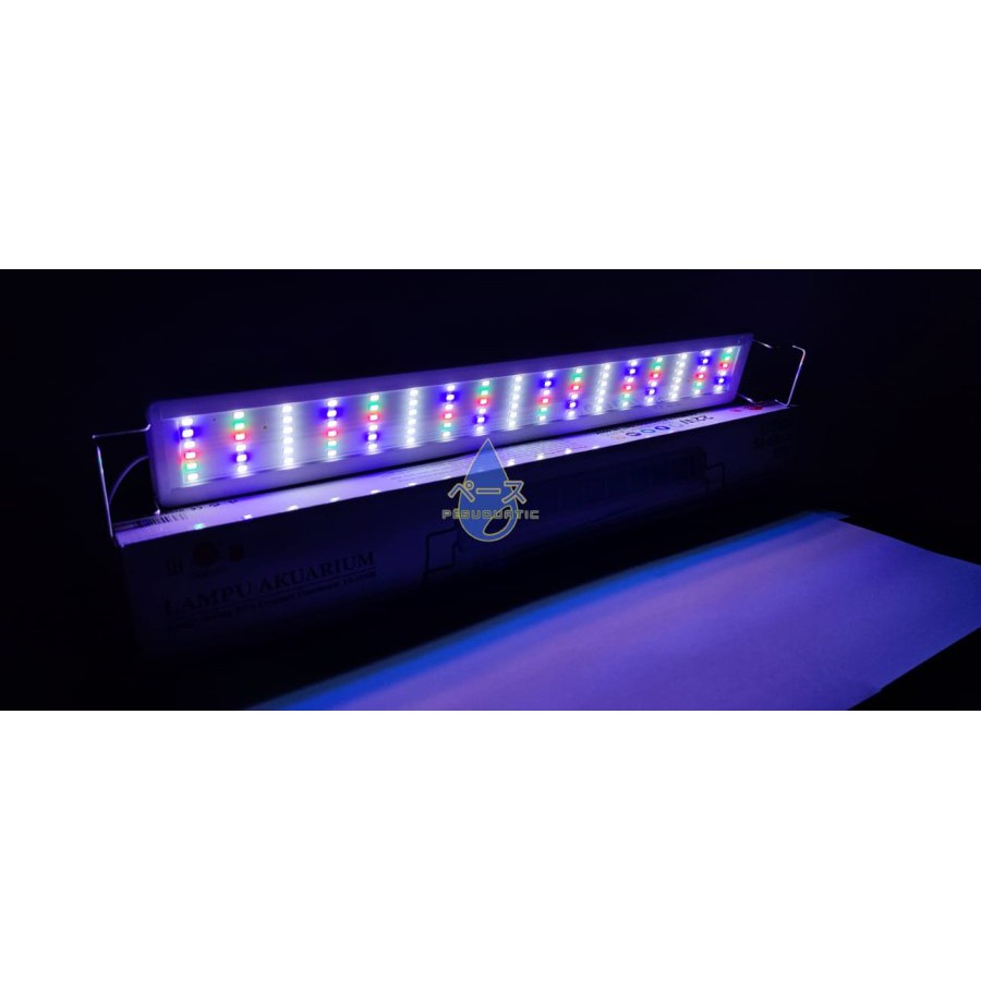 Lampu led Aquarium 50-60cm 10 watt / lampu led aquarium aquascape