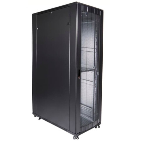 IR11545P - 45U Close Rack Depth 1150mm Perforated Door 19&quot; - INDORACK