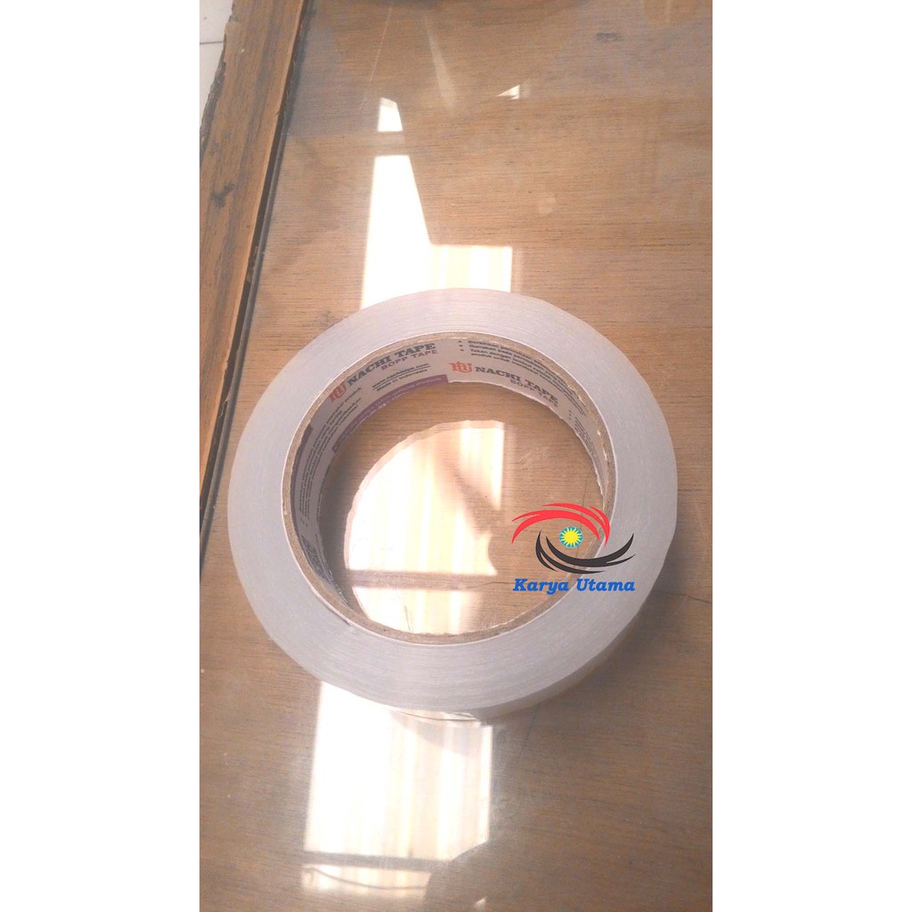 

Lakban Isolasi Bening 1 Inch Nachi OPP Tape 1" Plester Selotip
