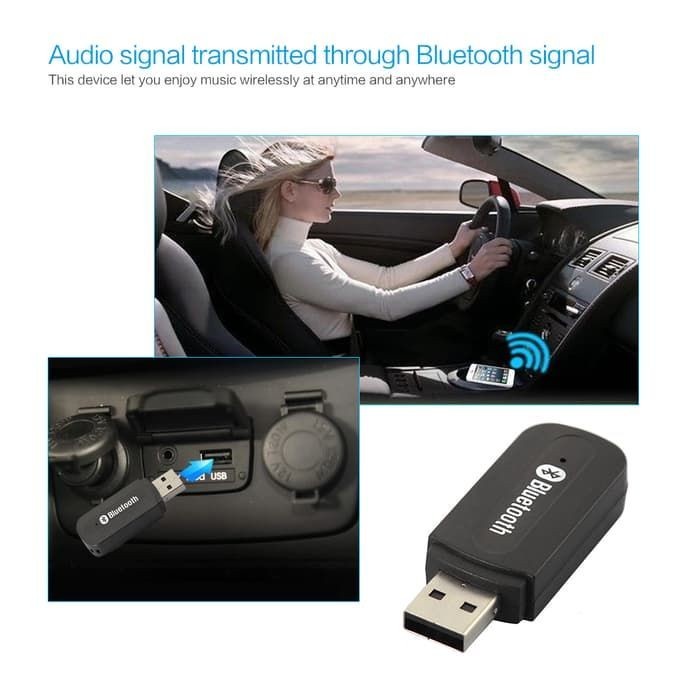 USB Bluetooth Receiver CK02 Audio Receiver Transmitter Mobil Speaker