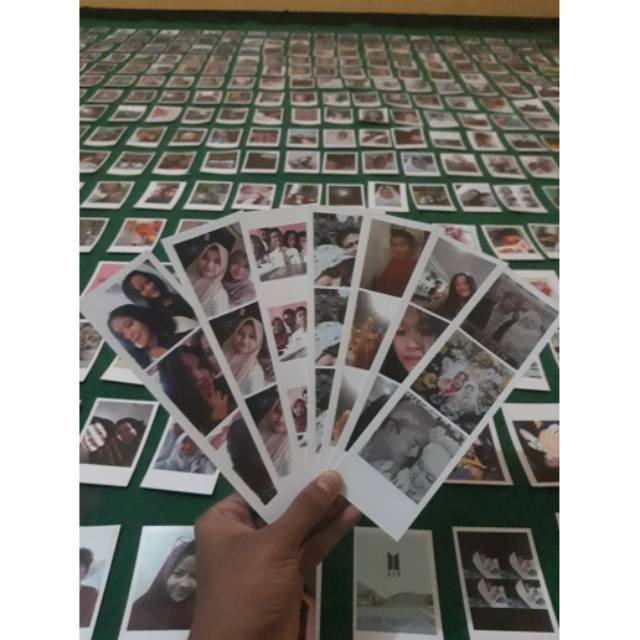 Cetak Foto Polaroid Strip