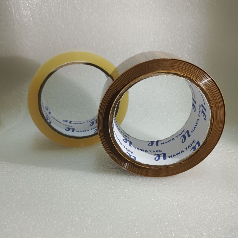 

solasi lakban coklat bening nawa tape 45mmx90yard