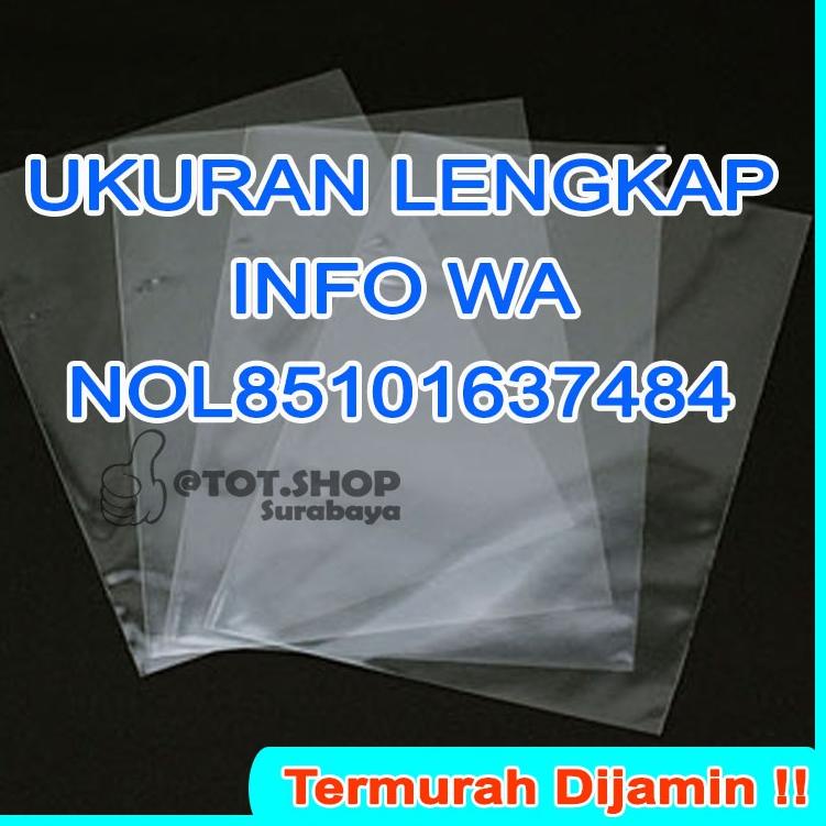 

Terbaik! TEBAL OPP 72 pcs UKURAN 40 X 60 PLASTIK KEMASAN TEBAL BENING Tanpa Lem ,