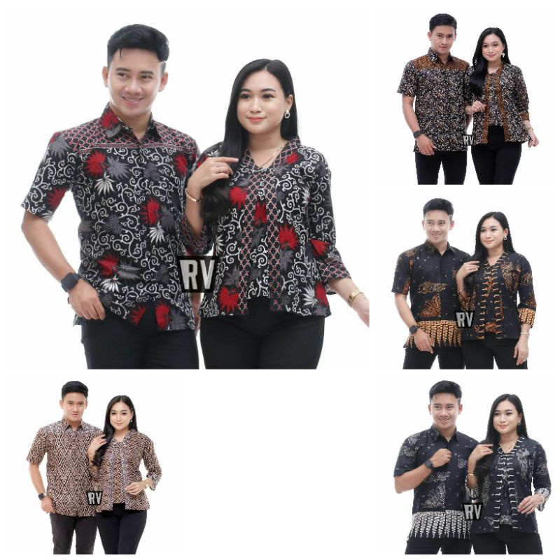 Cod Batik couple sania ruffi