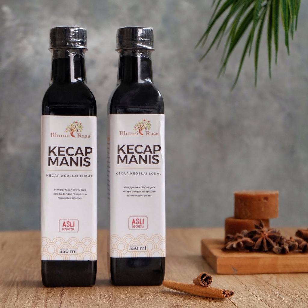 

Bhumi Rasa Kecap Manis Kedelai Lokal 350ml