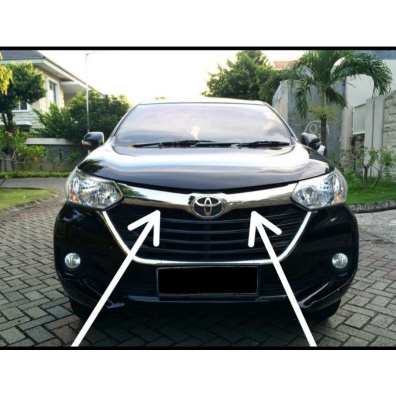 List kap mesin /List crome kap mesin grand avanza/xenia/avanza veloz2016/2018 original