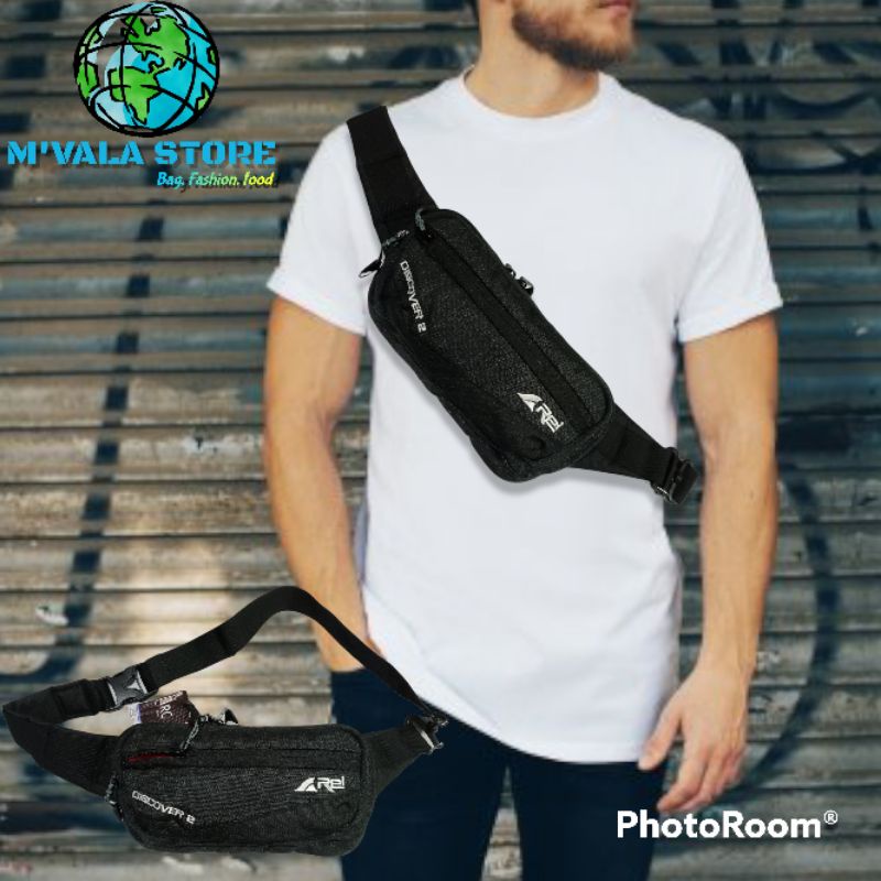 tas pinggang | waistbag pria rei ori 100%