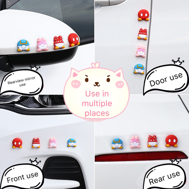 For car anti-scratch strips GM cartoon cute anti-collision strips