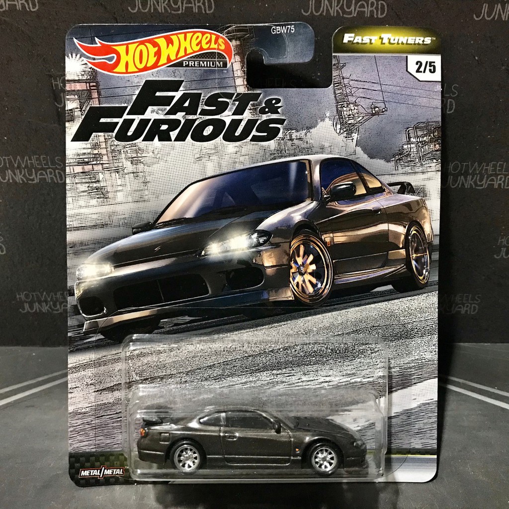 Jual Hot Wheels Premium Fast Furious Nissan Silvia S15 Fast Tuners Grey ...