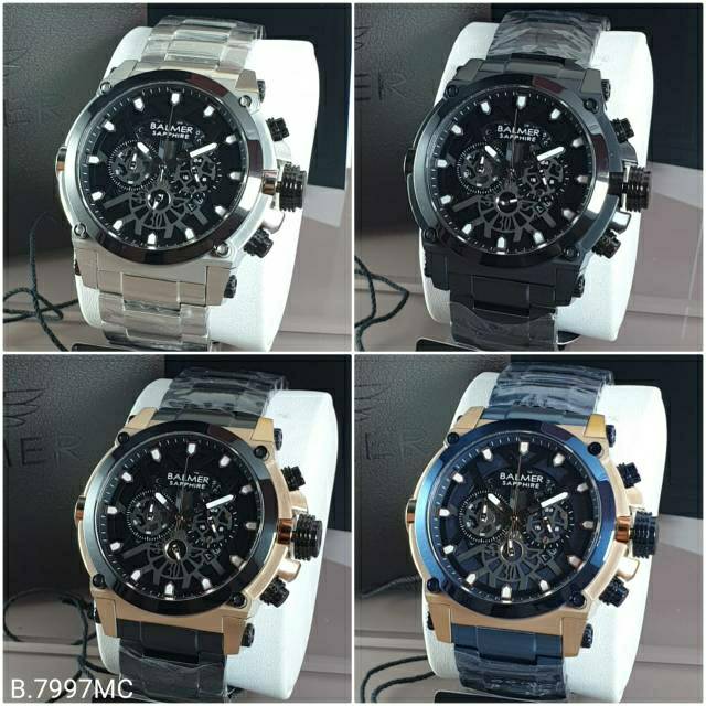 Jam Tangan Balmer Montres Watch B 7997 MC  Original