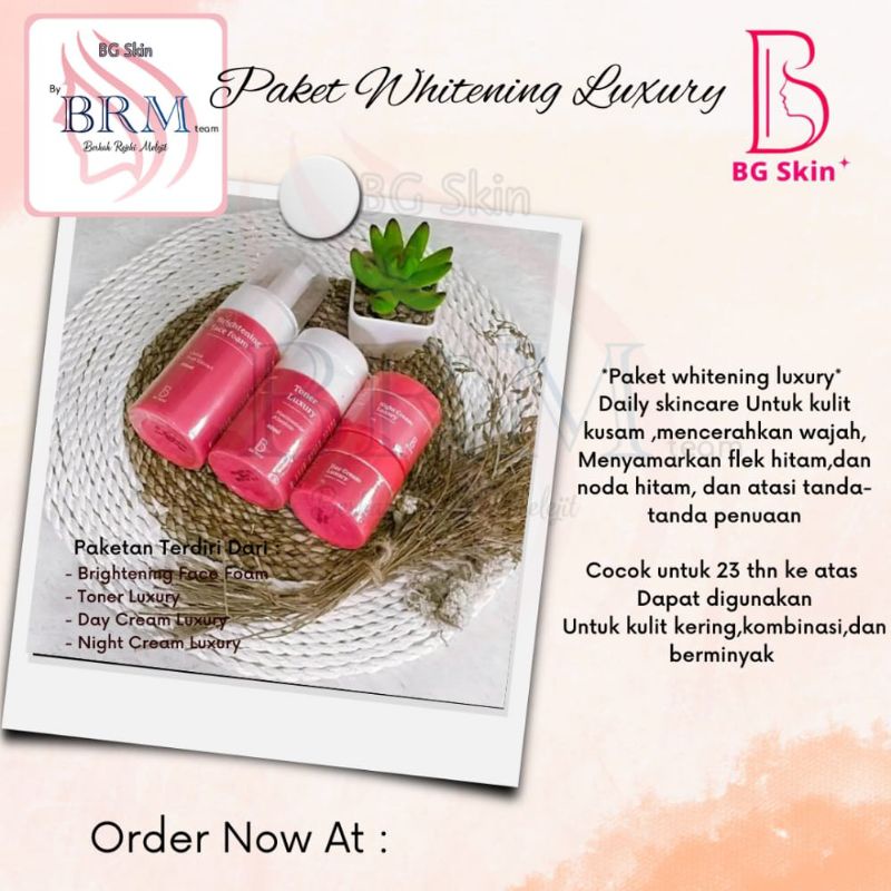 BG paket whitening Luxury || Beauty Glow