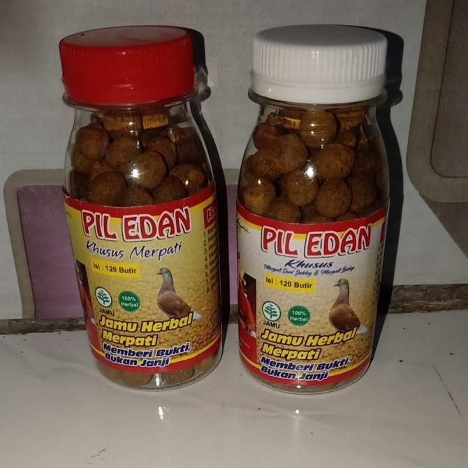 

BERGARANSI pil edan isi120 butir original jamu merpati